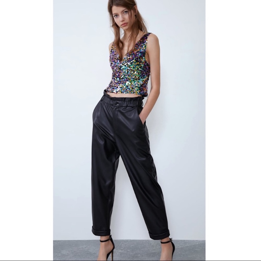 Zara Sequins Top - Picture 2 of 7